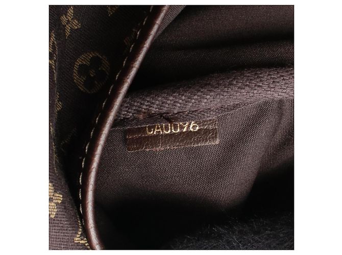 Borsa a Spalla Louis Vuitton Saumur XL Marrone Damier ebene - vista 6