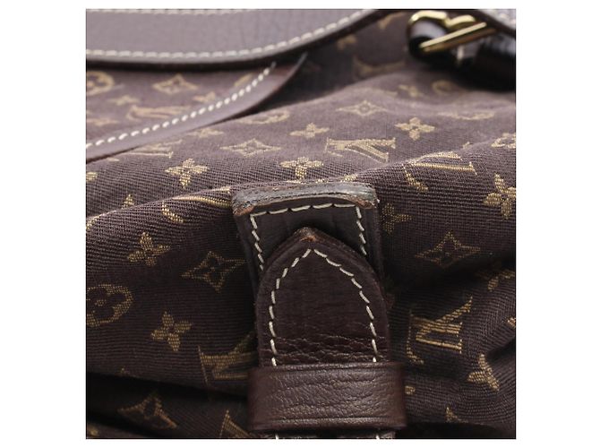 Borsa a Spalla Louis Vuitton Saumur XL Marrone Damier ebene - vista 8
