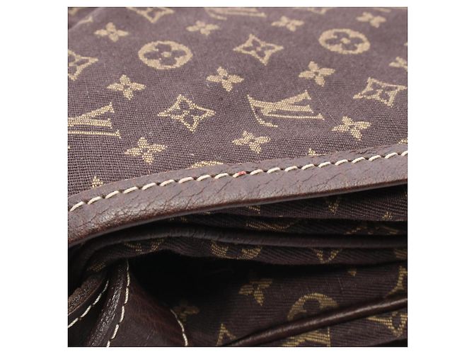 Borsa a Spalla Louis Vuitton Saumur XL Marrone Damier ebene - vista 9