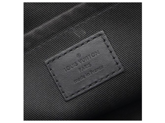 Borsa a tracolla Louis Vuitton City Keepall Nero - vista 4