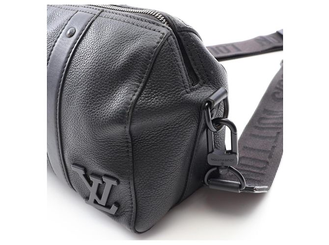 Borsa a tracolla Louis Vuitton City Keepall Nero - vista 9