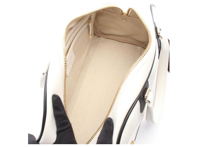 Borsa bowling Christian Dior Dior Vibe Nero Bianco - vista 3