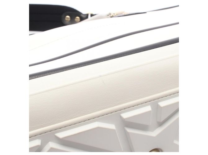 Borsa bowling Christian Dior Dior Vibe Nero Bianco - vista 7