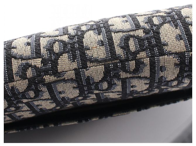 Christian Dior Dior Saddle Bag Beige Blu navy - vista 11