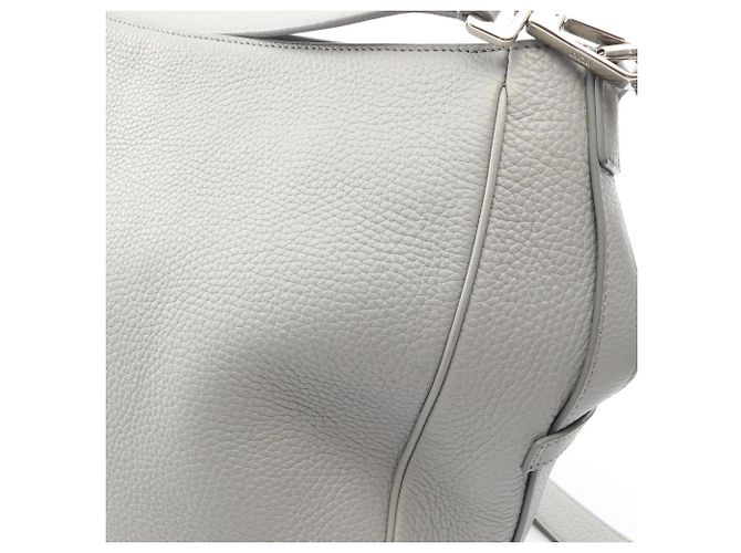 Borsa Saddle in pelle blu Christian Dior - vista 6