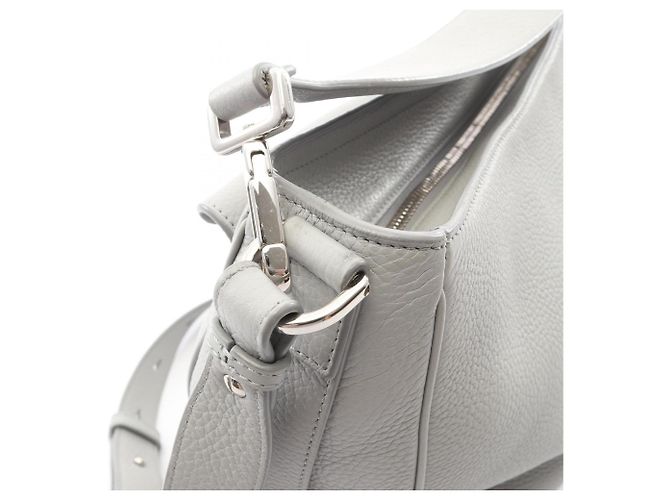 Borsa Saddle in pelle blu Christian Dior - vista 8
