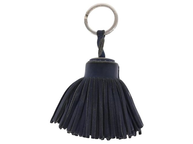Hermès Hermes Carmen Keychain Leather Navy blue - view 2