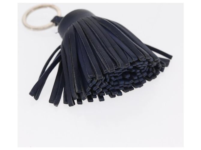 Hermès Hermes Carmen Keychain Leather Navy blue - view 4