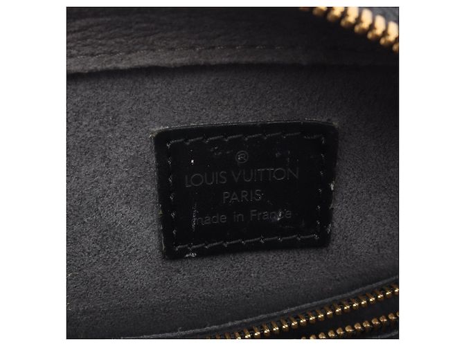 Borsa Louis Vuitton Pont Neuf Epi Noir Nero - vista 4