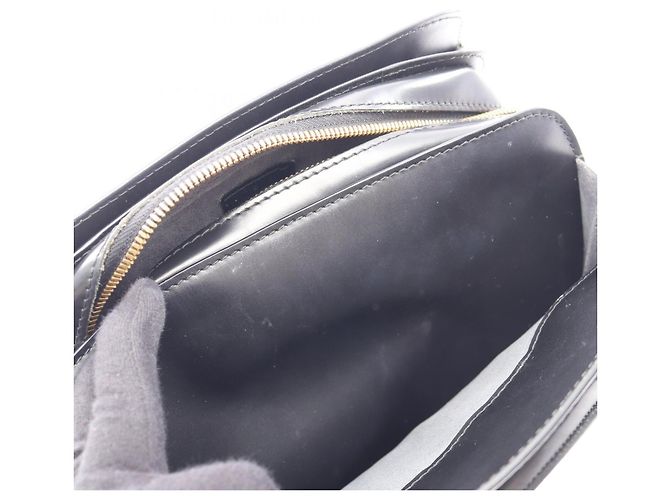 Borsa Louis Vuitton Pont Neuf Epi Noir Nero - vista 6