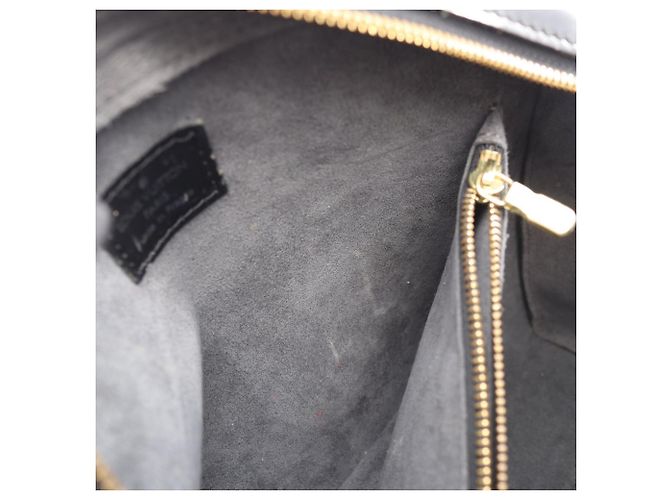 Borsa Louis Vuitton Pont Neuf Epi Noir Nero - vista 8