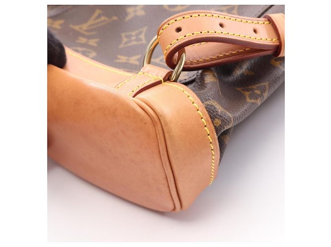 Zaino/Borsa Mini Montsouris Louis Vuitton Marrone - vista 10