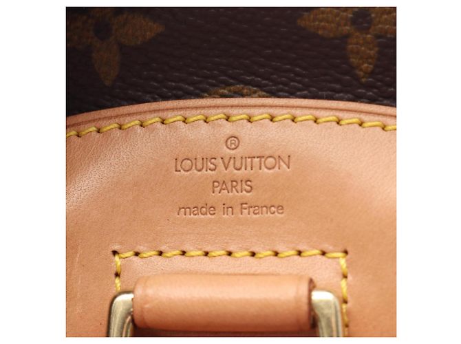 Zaino/Borsa Mini Montsouris Louis Vuitton Marrone - vista 4