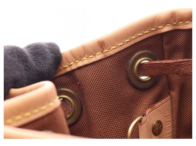 Zaino/Borsa Mini Montsouris Louis Vuitton Marrone - vista 6