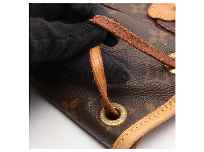 Zaino/Borsa Mini Montsouris Louis Vuitton Marrone - vista 10
