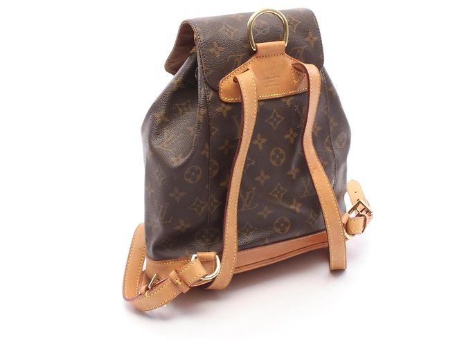 Zaino/Borsa Mini Montsouris Louis Vuitton Marrone - vista 2