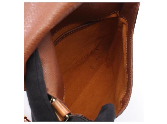 Borsa a Spalla Louis Vuitton Musette Salsa Short Strap Monogram Marrone - vista 3