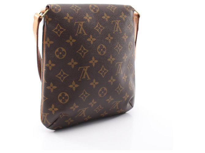Borsa a Spalla Louis Vuitton Musette Salsa Long Strap Marrone - vista 2