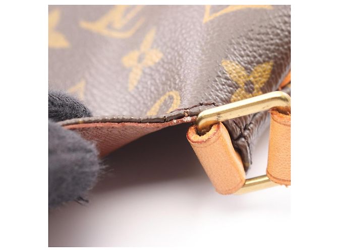 Borsa a Spalla Louis Vuitton Musette Salsa Long Strap Marrone - vista 6