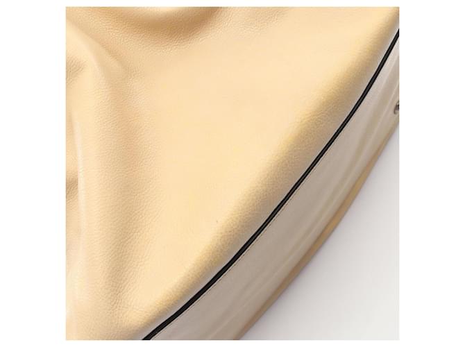 Borsa Tote 2-Way con logo Triangle Prada Beige - vista 10