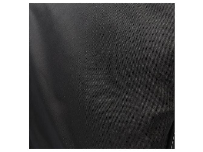 Saffiano Borsa a tracolla/Borsa a mano con logo Triangle Prada Nero - vista 7