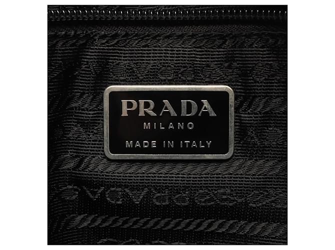 Saffiano Prada Flap Shoulder Bag Schwarz - Ansicht 4