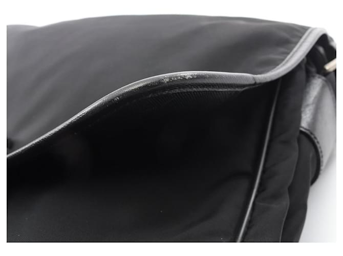 Saffiano Prada Flap Shoulder Bag Schwarz - Ansicht 9