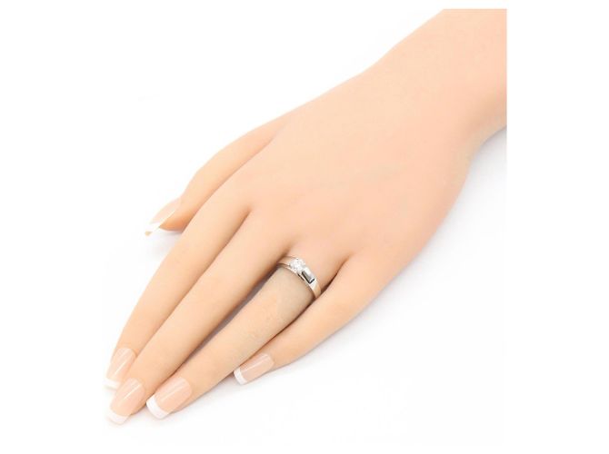 Bulgari Bvlgari Griff Diamantring Silber - Ansicht 8