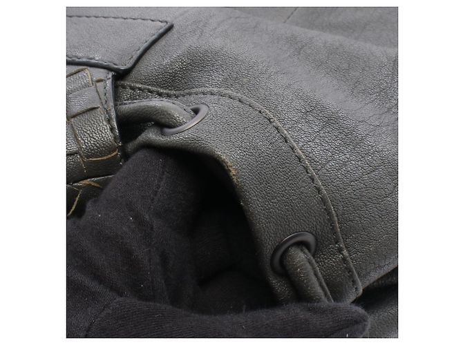 Zaino Bottega Veneta Intrecciato Marrone Blu - vista 8