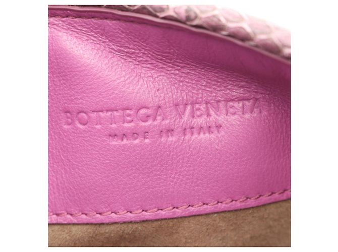 Borsa in tessuto e pelle viola Bottega Veneta Porpora - vista 4