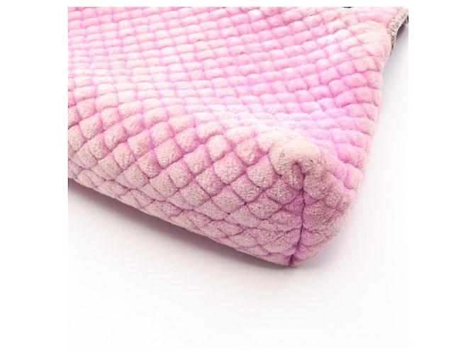Borsa in tessuto e pelle viola Bottega Veneta Porpora - vista 9