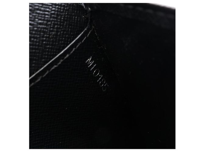 Louis Vuitton Atoll Damier Graphite Long Wallet Black - view 5