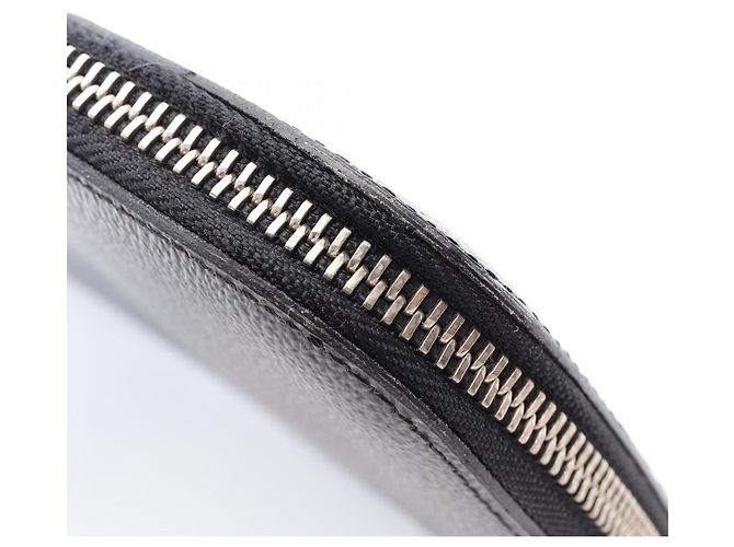 Louis Vuitton Atoll Damier Graphite Long Wallet Black - view 8