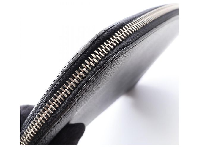 Louis Vuitton Atoll Damier Graphite Long Wallet Black - view 9