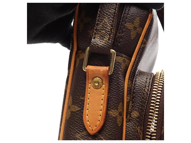 Borsa a Spalla Louis Vuitton Amazon Monogram Marrone Monogramma - vista 12
