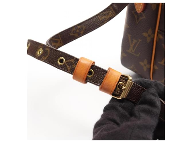 Borsa a Spalla Louis Vuitton Amazon Monogram Marrone Monogramma - vista 13