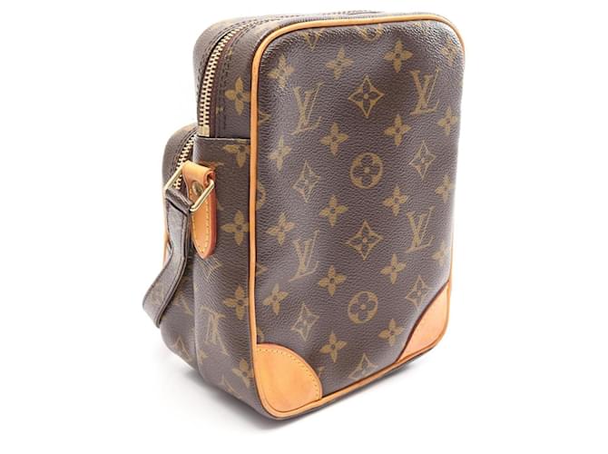 Borsa a Spalla Louis Vuitton Amazon Monogram Marrone Monogramma - vista 2