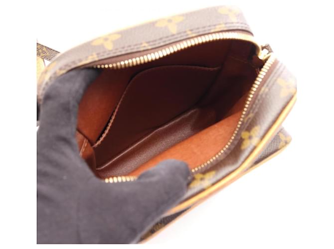 Borsa a Spalla Louis Vuitton Amazon Monogram Marrone Monogramma - vista 3
