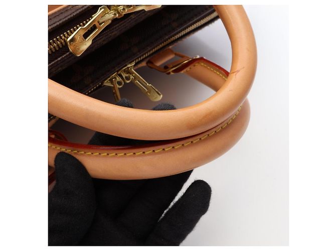 Louis Vuitton Alizé 24H Monogram Boston Bag Braun Monogramm - Ansicht 6