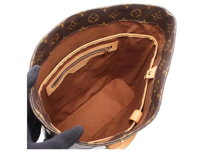 Borsa Tote Louis Vuitton Vavin GM Monogram Marrone Monogramma - vista 3