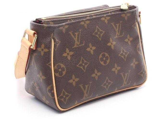 Louis Vuitton Vivacite PM Shoulder Bag Brown Monogram - view 2