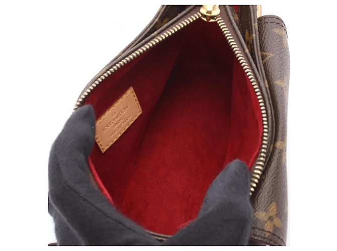 Louis Vuitton Vivacite PM Shoulder Bag Brown Monogram - view 3