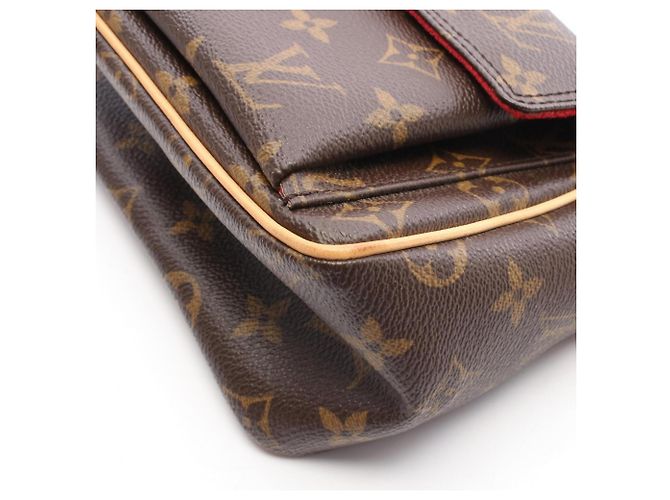 Louis Vuitton Vivacite PM Shoulder Bag Brown Monogram - view 6