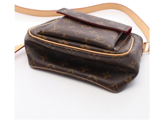 Louis Vuitton Vivacite PM Shoulder Bag Brown Monogram - view 7