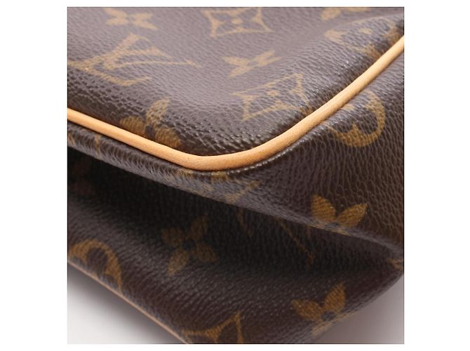Louis Vuitton Vivacite PM Shoulder Bag Brown Monogram - view 8