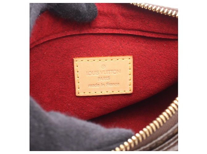 Borsa a Spalla Louis Vuitton Vivacite PM Marrone Monogramma - vista 4
