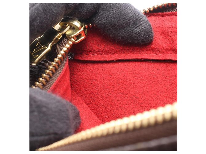 Borsa a Spalla Louis Vuitton Vivacite PM Marrone Monogramma - vista 5