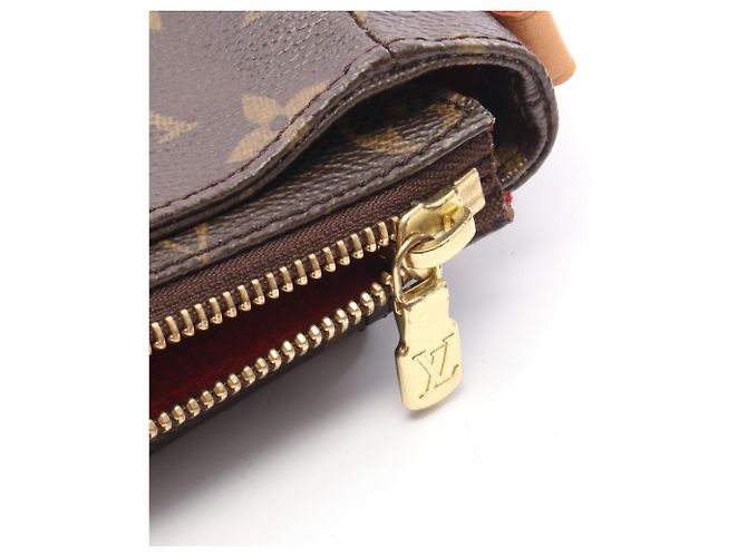 Borsa a Spalla Louis Vuitton Vivacite PM Marrone Monogramma - vista 8