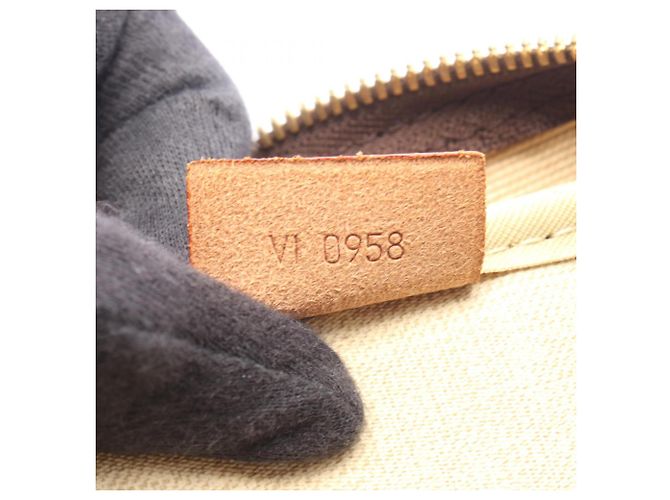 Louis Vuitton Deauville Bowling Vanity Handtasche Braun - Ansicht 5