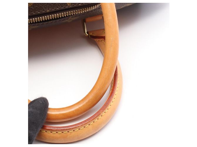 Louis Vuitton Deauville Bowling Vanity Handtasche Braun - Ansicht 7
